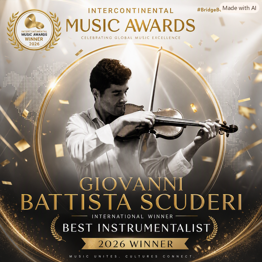 International Winner — Intercontinental Music Awards 2026